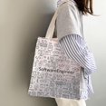 thumbnail image 5 of JYTAPP Software Engineer Canvas Tote Bag Software Developer Gift Programmer Graduation Gift New Engineer Shoulder Bag, 5 of 5