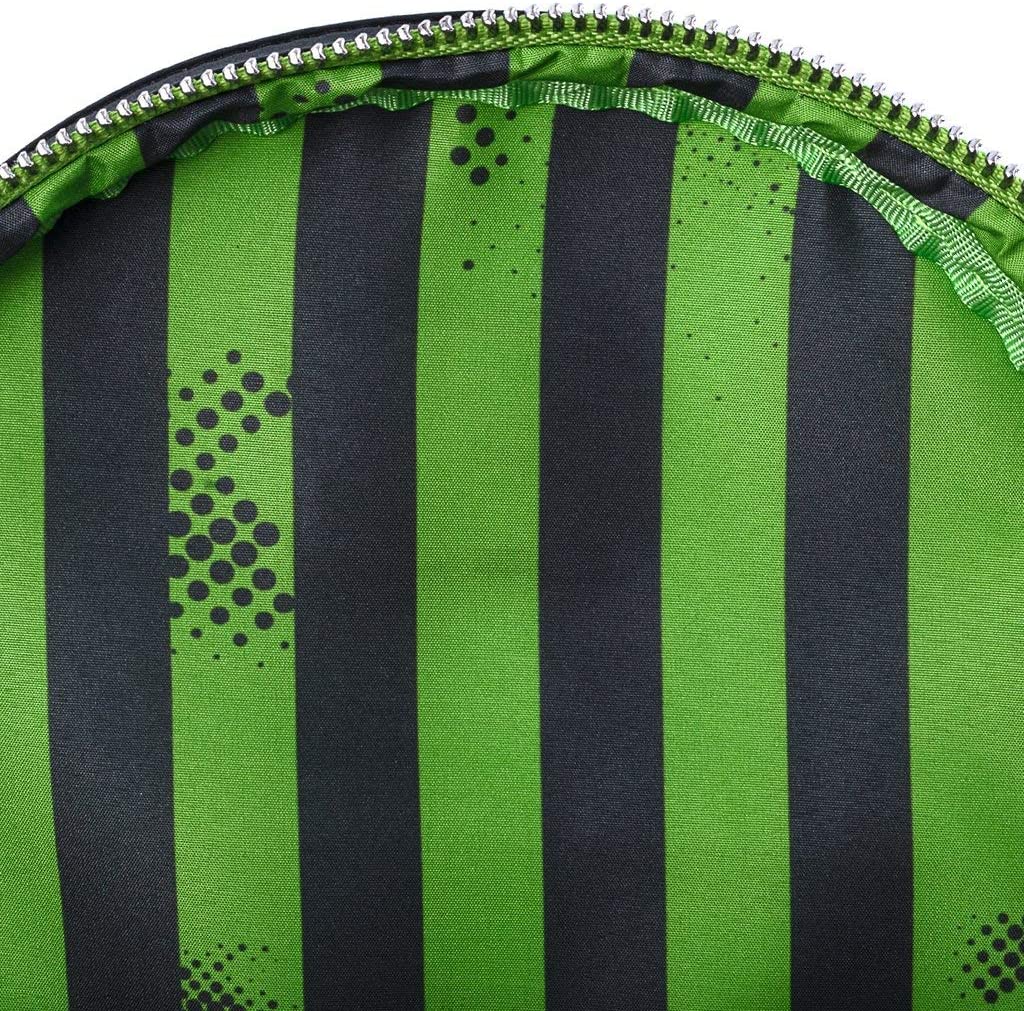 Loungefly Beetlejuice Chibi All Over Print Womens Double Strap Shoulder Bag Purse