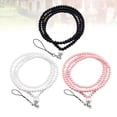 thumbnail image 4 of 3PCS Artificial Pearl String Beads Rope Stylish Threading Pearls Chain Delicate Manual String Beads Rope Creative DIY Clothes Accessories Phone Lanyard, 4 of 9