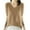 Khaki, variant on mihongmao Womens Tops Plus Size Women's Knitted Sweater Base Shirt Short Sleeved V-Neck Fashionable Top