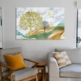 thumbnail image 6 of Golden Tree Moon Deer Serene Scene Poster Decorative Painting Canvas Wall Art Living Room Posters Bedroom Painting,Unframe-style,24x36inch(60x90cm), 6 of 8