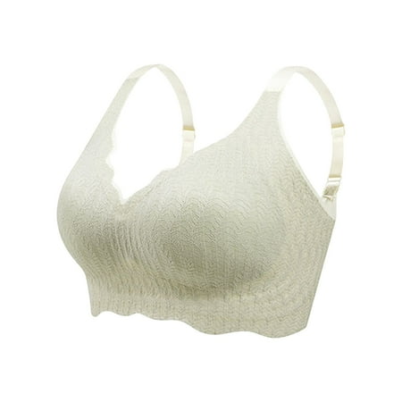 HYSYSB Sports Bras for Women balconette Bras bras No Underwire Full Support plus Size Everyday Bra jelly Gel Shaping Bra All Day Tender Jelly Gel Shaping Bra plus Size Sports Bra Green 3XL