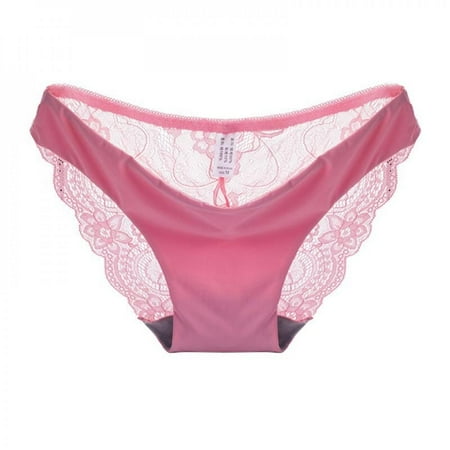 

Clearance Women Lace Panties Seamless Cotton Breathable Panty Hollow Briefs Girl Underwear