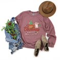 thumbnail image 6 of Christmas Calories Don't Count - Women's Graphic Sweatshirt, 6 of 11