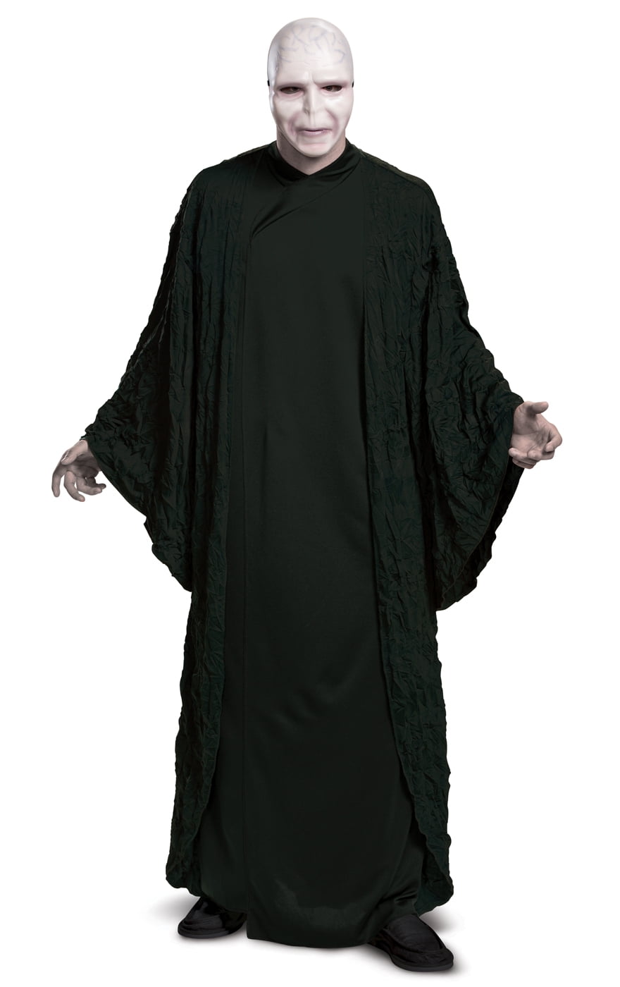 Cosplay Lord Voldemort Cape Costume Party Halloween Suit Full Set 