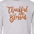 thumbnail image 4 of Inktastic Thankful and Blessed Long Sleeve Youth T-Shirt, 4 of 5
