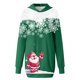 thumbnail image 4 of WILLBEST Sudaderas para Mujer, Vestido de Navidad, Vestido de Noche para Mujer, Sudadera Navideña de Moda con Capucha y Bolsillo Tipo Bolso, Sudadera Estampada, Falda de Moda XX-Grande, 4 of 4