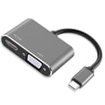 thumbnail image 2 of Adaptador VGA de Interfaz Multimedia de Tipo C A HD, Adaptador de Salida Simultánea de Tipo C A VGA para El Hogar, 2 of 8