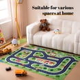 thumbnail image 2 of Sonive City Car Kids Playmat Area Rug 4ft x 6ft, Washable Nursery for Kids Bedroom Playroom, 2 of 8