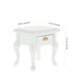 thumbnail image 3 of Miangastore Miniature Wood Bedside Table Mini Night Table Adornment Mini House Furnishing, 3 of 9