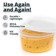 thumbnail image 5 of Greenco Small Food Storage Containers - 20 pcs | Plastic Food Containers with Lids | Deli Containers | Meal Prep Container | Pantry, Fridge, Kitchen Organization | Cereal, Spices, Snack Containers, 5 of 5