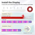 thumbnail image 4 of Tiras de luz LED para cultivo de plantas iPower, espectro completo, 48 LED, 4 of 6