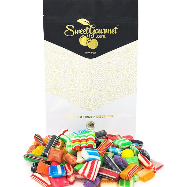 SweetGourmet Deluxe Old Fashioned Christmas Mix | Hard Candy | 1 Pound