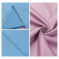 thumbnail image 2 of REGALWOVEN Pillow Cases Set of 2, Soft Satin Polyester Cooling Pillow Covers with Envelope Closure Purple Blue Queen, 2 of 7