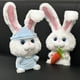 thumbnail image 3 of Muñeco de Conejo Blanco Hqiyonwanju Juguete de Peluche 20cm, 3 of 5
