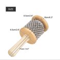 thumbnail image 3 of FLAMEEN Mini Cabasa, Wood Cabasa, For Musical Education For Christmas Present, 3 of 8