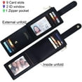 thumbnail image 4 of Badiya RFID Card Holder Wallet for Women Slim Wallets Bifold Multi Card Case Purse with Zipper, 4 of 5
