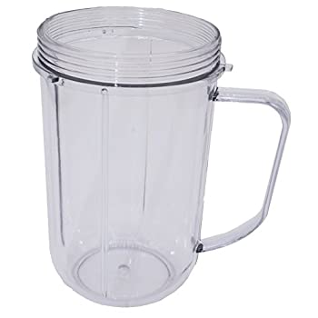 4 Pack 16 Ounce Party Mugs Cups Compatible With Original Magic Bullet Blender Mb1001 Walmart Com Walmart Com