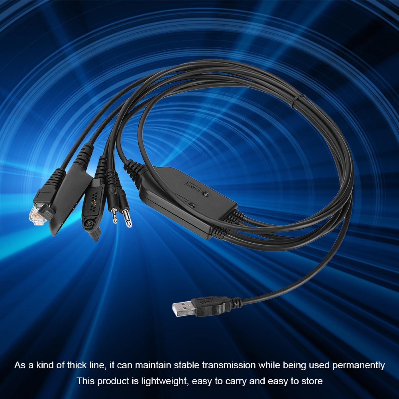 Stable Transmission Cable Conductor Programming Cable HT750 Multi-Pin for Motorola Stable Transmission Cable Conductor Programming Cable HT750 Multi-Pin for Motorola
