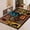 Color 5, variant on FJPT Black Leopard Print On Cream Soft Small Area Rugs Non Slip Indoor Floor Carpet for Living Room Bedroom Decor