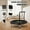 Black, variant on BCAN 36'' Mini Folding Ages 2 to 5 Toddler Trampoline with Handle for Kids, Two Ways to Assemble The Handle, Indoor/Garden Toddlers Trampoline with Super Safe Cover for Toddlers