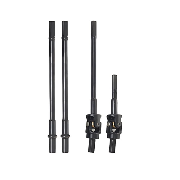 Ejes CVD Delantero y Trasero Vogacara para Automóvil RC 1/10 Axial SCX10