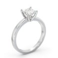 thumbnail image 2 of Ammo Jewel 1.8 Ct Princess Cut Diamond Rings for Gift - 14K White Gold Over Anniversary Rings - Engagement Wedding Solitaire Rigs for Women's - Promise Wedding Gifts - Christmas Special Gifts, 2 of 6