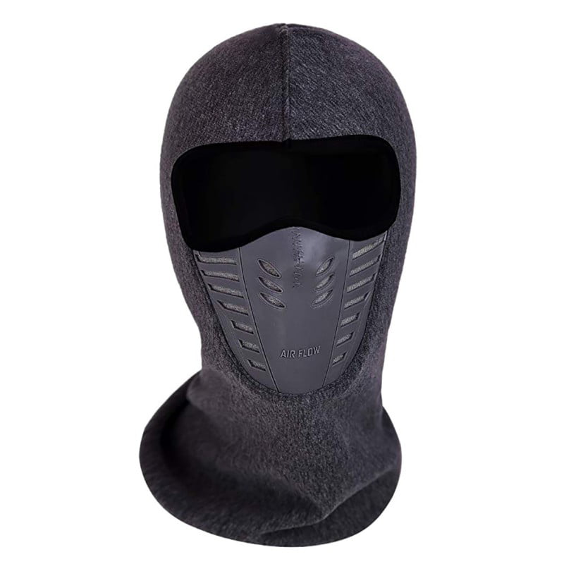 Windproof Neck Gaiter Face Shield for Winter Fleece Mask Motorcycle Hunting 