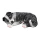 thumbnail image 1 of Estatuas de cachorros esculturas de resina sintética impermeable Border Collie estatua ornamento para jardín al aire libre, 1 of 10
