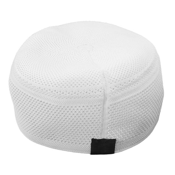 SOPOTUTU White Cotton Islamic Prayer Cap for Men, Ideal for , Ramadan, Eid, Daily Worship, Comfortable and Breathable