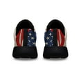 thumbnail image 4 of Only Jesus ChriStand American flag Veteran Can Die For You US Veteran Shoes Sneakers Black Size 8, 4 of 7