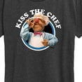 thumbnail image 3 of Muppets -Kiss The Chef - Ladies Short Sleeve Classic Fit Tee, 3 of 5