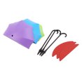 thumbnail image 1 of Discount 3 Colors Umbrella Wall Hook Storage Rack Bedroom Wall Decor Modern Key Holder, 1 of 8