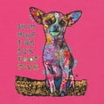 thumbnail image 2 of Wild Bobby, Dean Russo In My Mind Dog Lover Womens Slim Fit Junior Tee, Raspberry, Large, 2 of 6