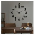 thumbnail image 5 of Giant Frameless Wall Clock - Extra Large Silent Modern Clock for Living Room & Office Decor, 5 of 5