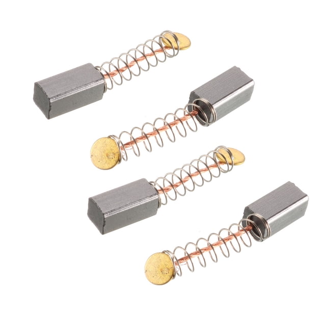 2 Pares de Escobillas de Carbón para Herramientas Eléctricas 10 x 5 x 5mm para Motor Eléctrico Genérico