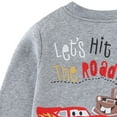 thumbnail image 6 of Disney Cars Lightning McQueen Sweatshirt and Pants Set (Boys), 2 Piece Set, Sizes 2T-4T, 6 of 9