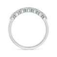 thumbnail image 2 of ANGARA Natural 0.6 Ct. Diamond Non Eternity Ring in 14K White Gold for Women (Ring Size: 12), 2 of 9