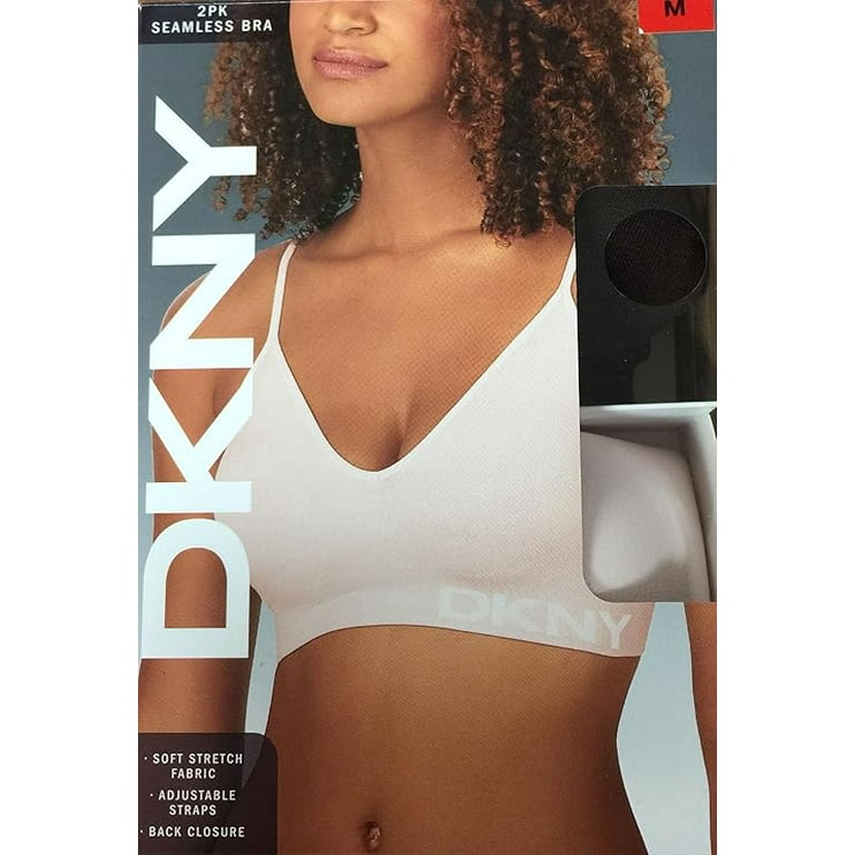 DKNY Womens Performance Support Yoga Running Sports Bra, Beetroot...