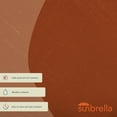 thumbnail image 4 of Island Umbrella Freeport 11-ft Octagonal Cantilever Patio Umbrella in Terra Cotta Sunbrella® Fabric, 4 of 5