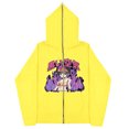 thumbnail image 1 of Sudaderas Y2K de chica oscura europea y americana para hombres y mujeres, sudaderas con capucha góticas para parejas, sudadera de Cremallera larga Harajuku, 1 of 5