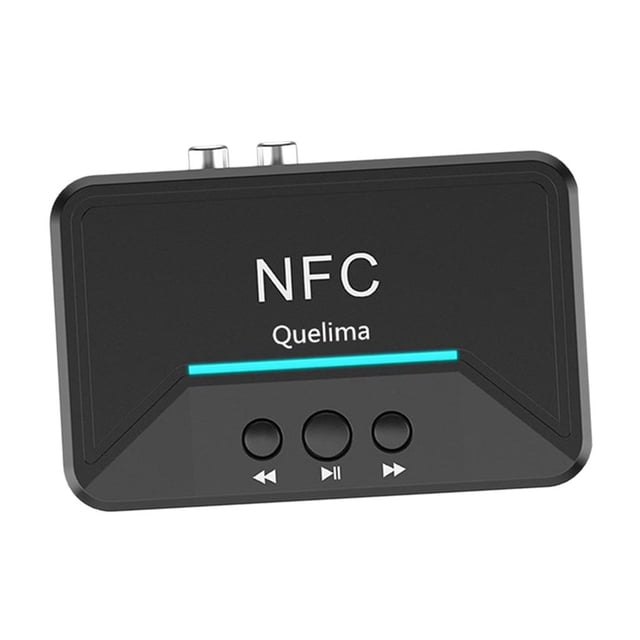 5.0 Receptor Adaptador de sonido Inalámbrico, Emparejamiento de Cercano , Interfaz de Salida de sonido AV de 3.5mm CUTICAT Receptor de coche