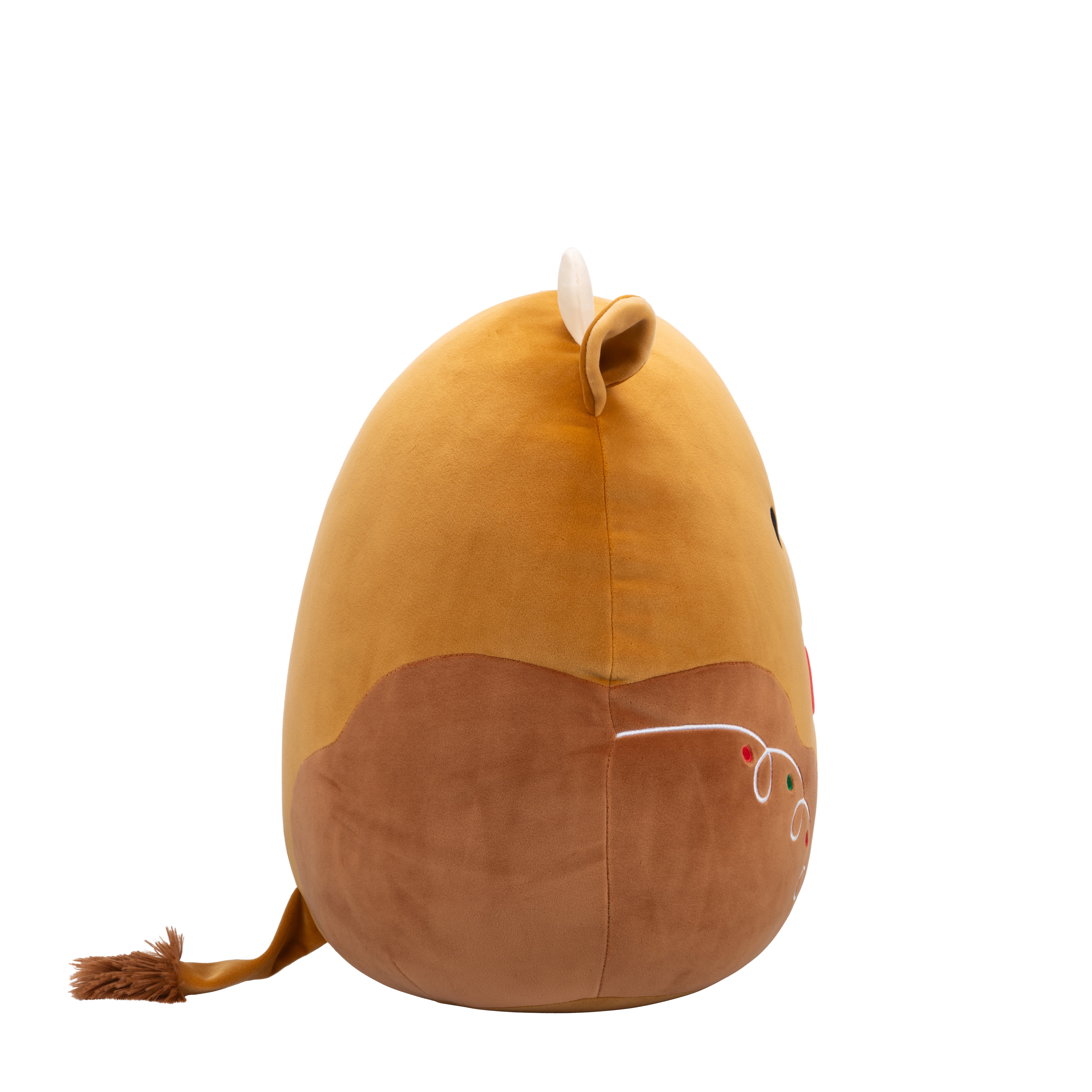 Squishmallows Official 12 inch Jericho the Gingerbread Cow - Child's Ultra Soft Stuffed Plush Toy