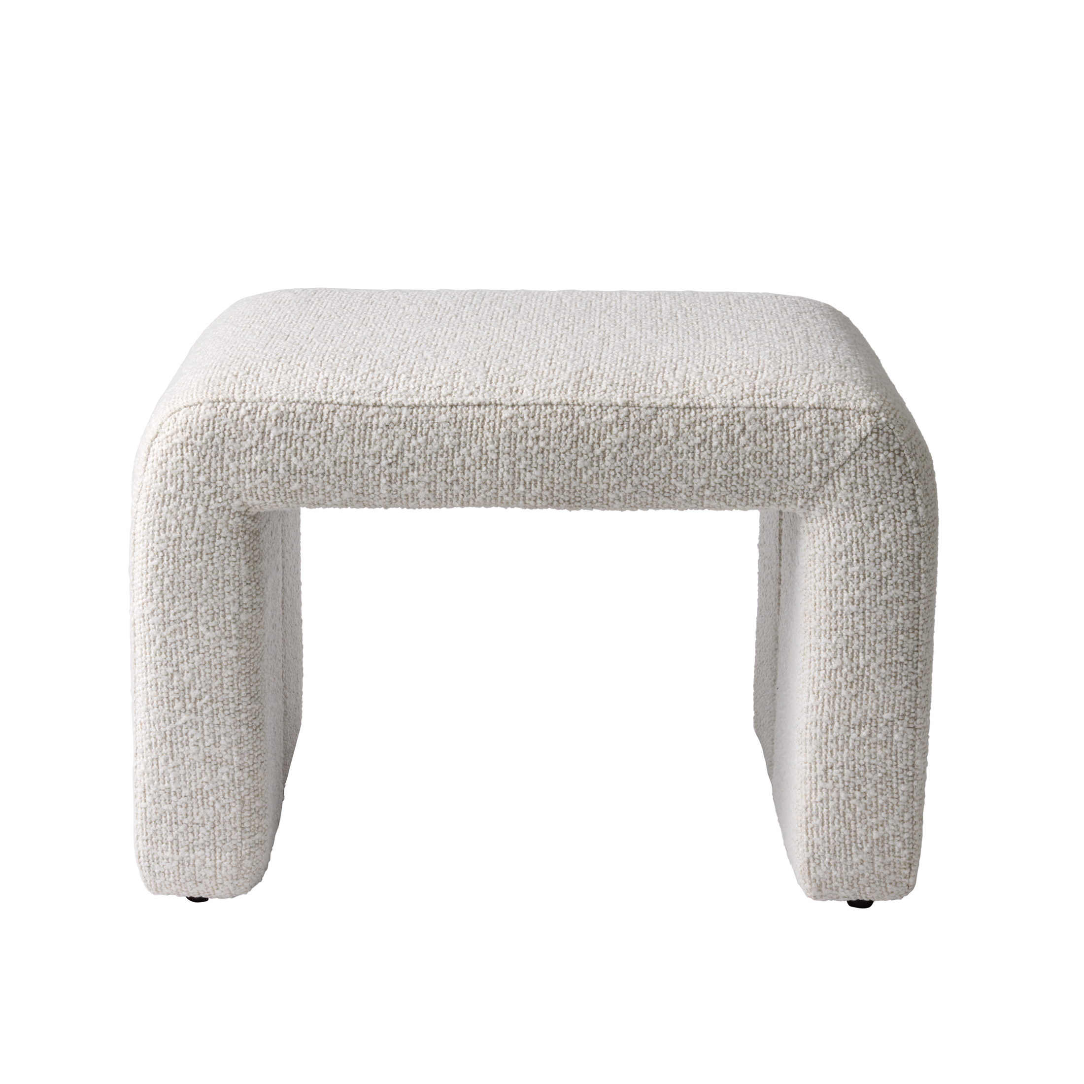 Better Homes & Gardens Juliet Waterfall Ottoman, Ivory photo 3