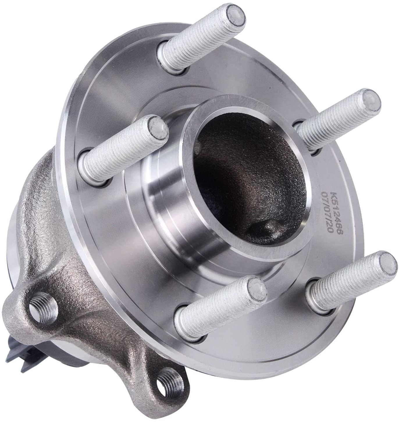 Detroit Axle - 2 Rear Wheel Bearing Hubs for 2012-2018 Ford Focus, Replacement 2013 2014 2015 2016 2017 Focus Wheel Bearing & Hubs Assembly [Without Active Park Assist]
