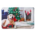 thumbnail image 1 of Christmas Memory Foam Mat Dog With Gifts, 1 of 4