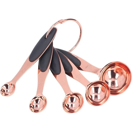 

Coffee Measuring Spoon Stainless Steel Measuring Cup With Soft Touch Silicone Handle Baking Measuring Spoon Coffee Powder Milk Powder With Scale Spoon