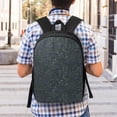 thumbnail image 5 of Xecao Chemistry Formulas 2 print Travel Backpack, Large Computer Backpack for Men Women, College School Rucksack Book Bag, 5 of 5