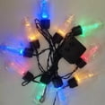 thumbnail image 4 of 1 paquete de luces de cadena para exteriores, luces de cadena impermeables regulables con 20 bombillas, luces de bistró vintage para patio trasero, porche, cafetería, fiesta, jardín de bodas Ofspeizc 222472-2, 4 of 8