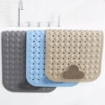 thumbnail image 6 of Kripyery Bath Mat Cloud Massage Leak Hole Suction Cup Bubble Design Non-slip Fall Prevention Anti-skid Bathroom Tub Shower Foot Mat Home Supply, 6 of 8